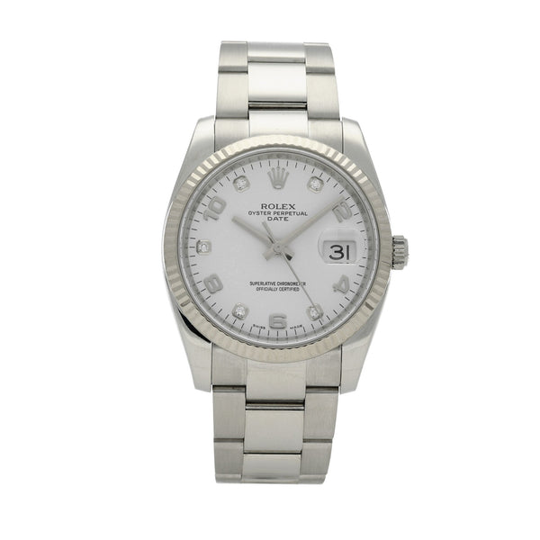 Date 115234 - White Diamond Dial - 2010