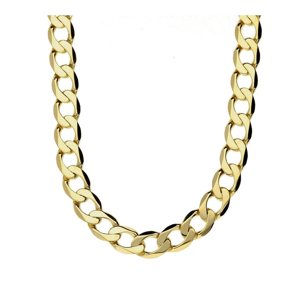 20 inch 9ct Yellow Gold Curb Chain - 31.6g