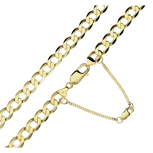20 inch 9ct Yellow Gold Curb Chain - 31.6g