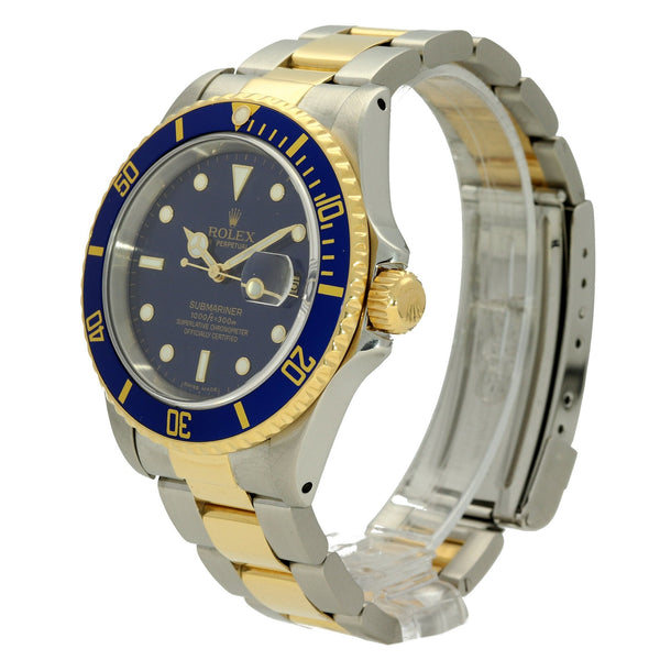 Submariner 16613 - Blue Dial & Bezel - 1989