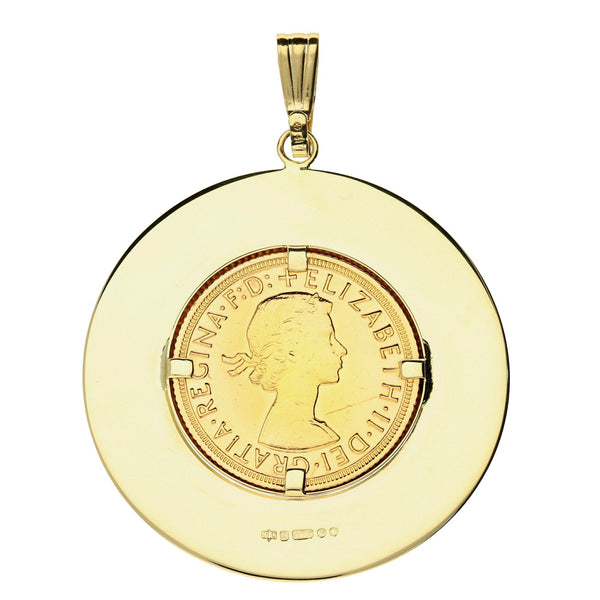 1964 Gold Full-Sovereign Pendant - 13.4g
