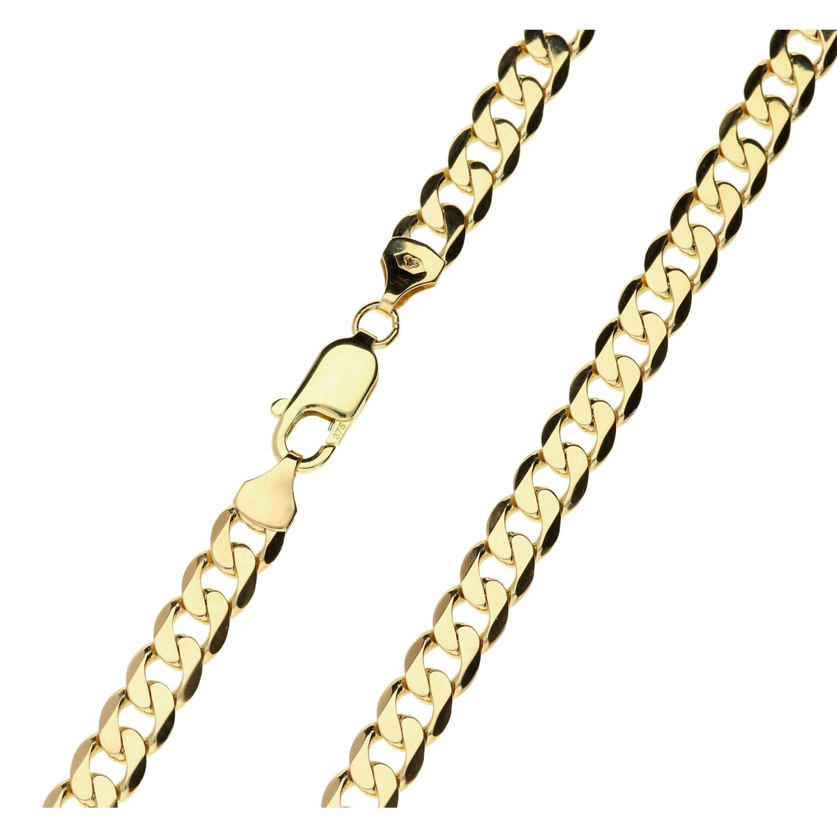 20 inch 9ct Yellow Gold Curb Chain - 31.9g