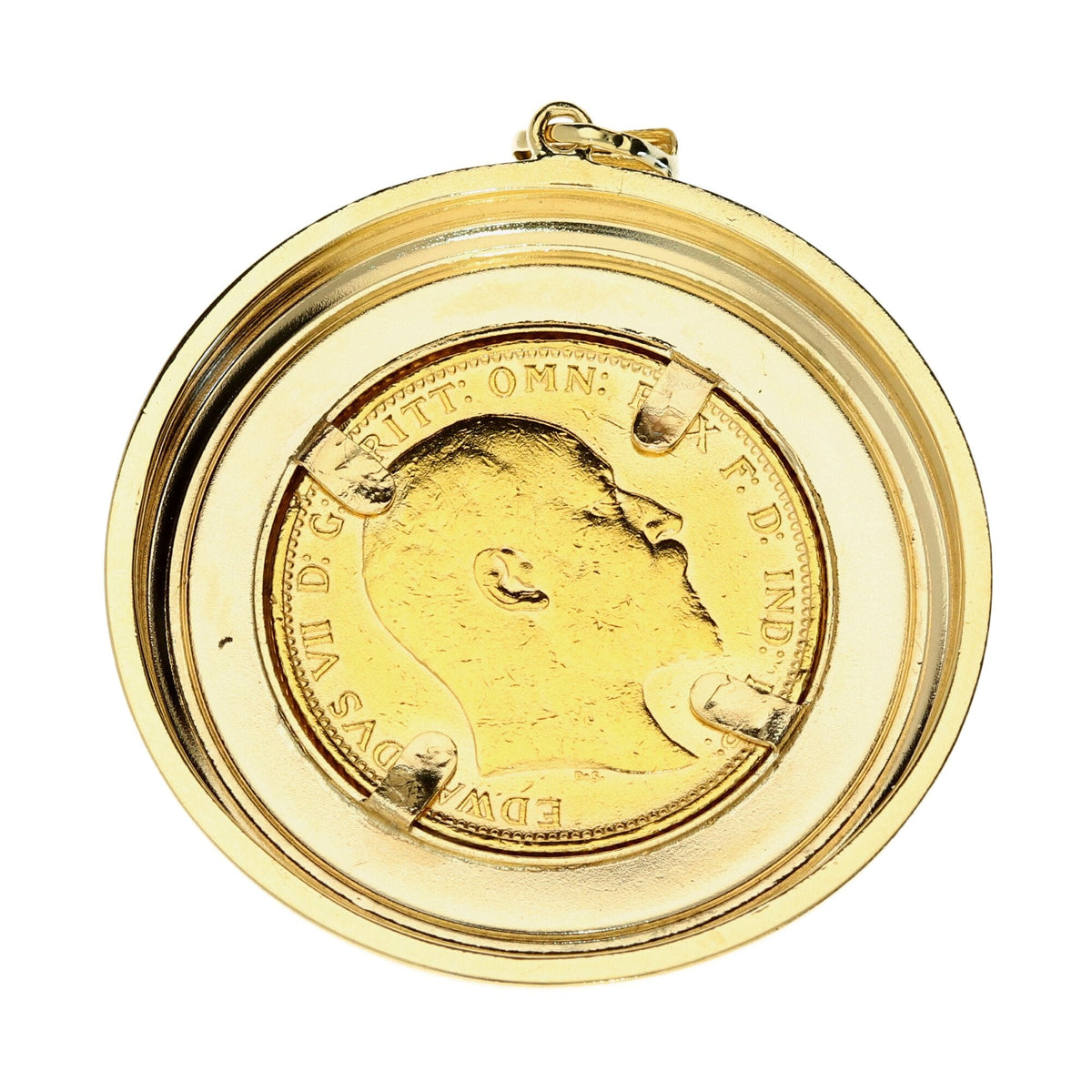 1904 Gold Full-Sovereign Pendant - 11.9g