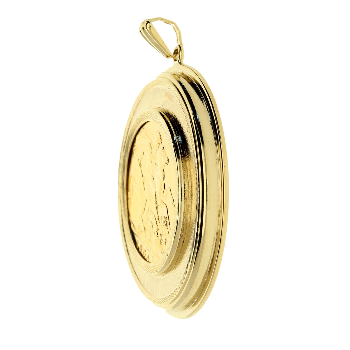 1904 Gold Full-Sovereign Pendant - 11.9g