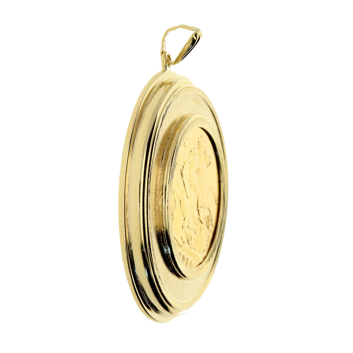 1904 Gold Full-Sovereign Pendant - 11.9g