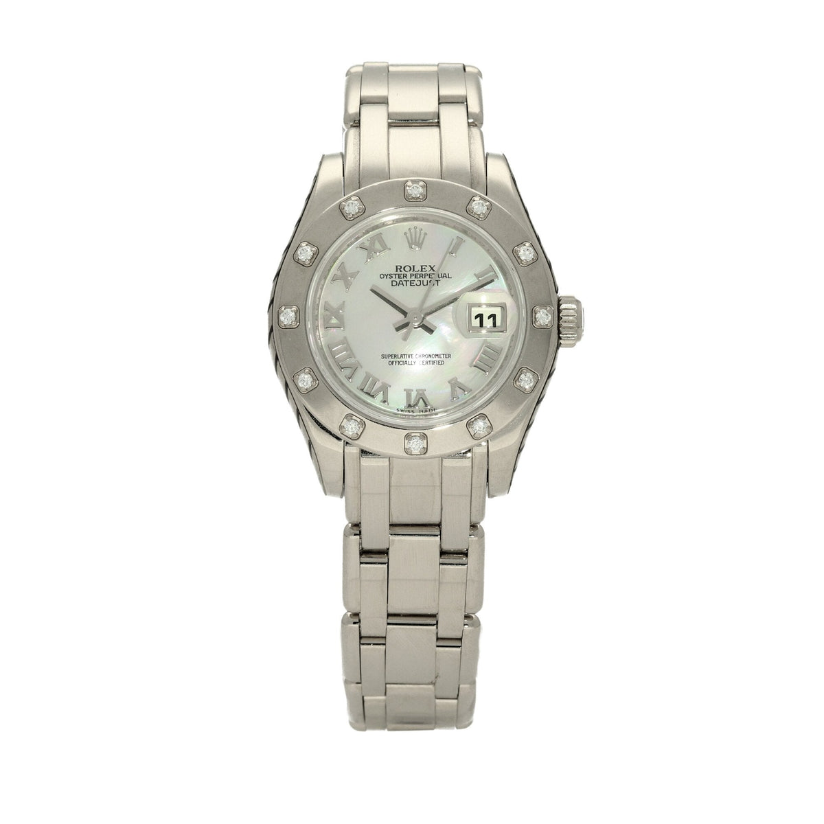 Pearlmaster 80319 - Ladies Watch - Diamond Bezel - 2008