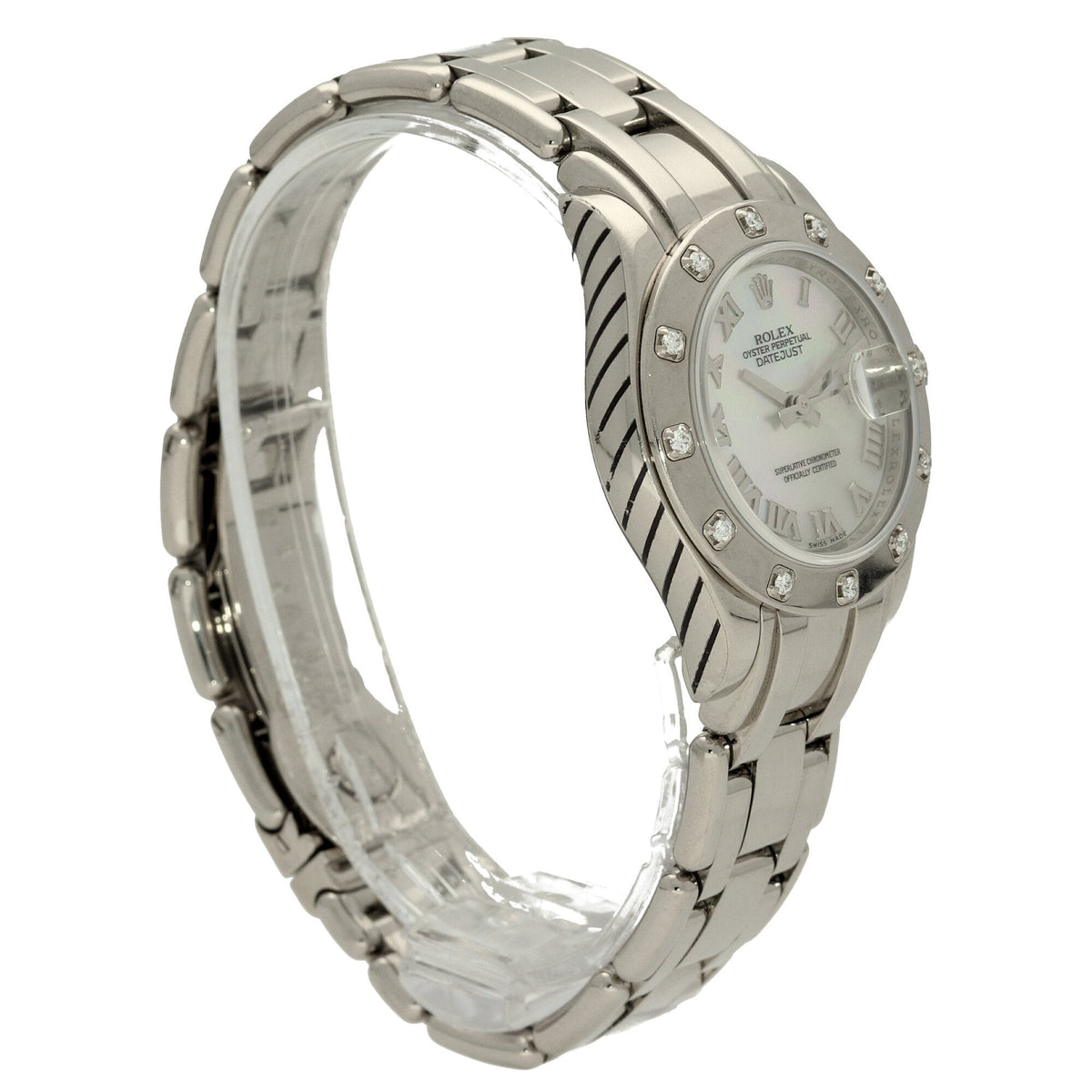 Pearlmaster 80319 - Ladies Watch - Diamond Bezel - 2008