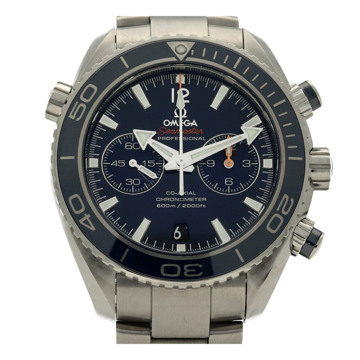 Seamaster Planet Ocean 600m Chronograph - Titanium - 2019