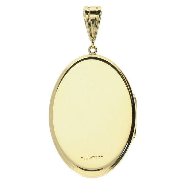 Medium 9ct Yellow Gold Locket - 7.9g
