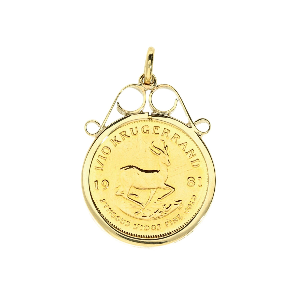 1981 1/10 Krugerrand Pendant - 4.2g