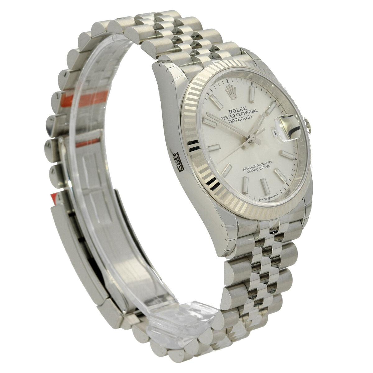 Datejust 126234 - Silver Baton Dial - 2019 Unworn