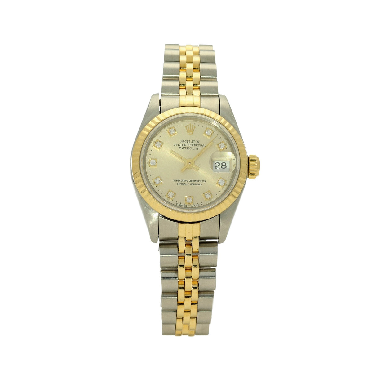 Datejust 69173 - Champagne Diamond Jubilee Dial - 1988