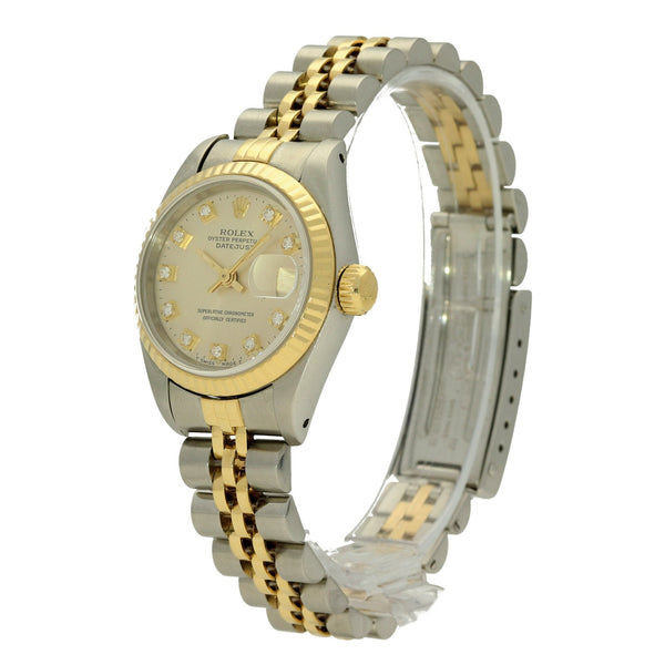 Datejust 69173 - Champagne Diamond Jubilee Dial - 1988