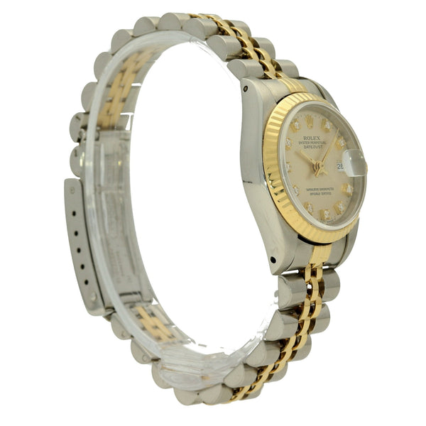 Datejust 69173 - Champagne Diamond Jubilee Dial - 1988