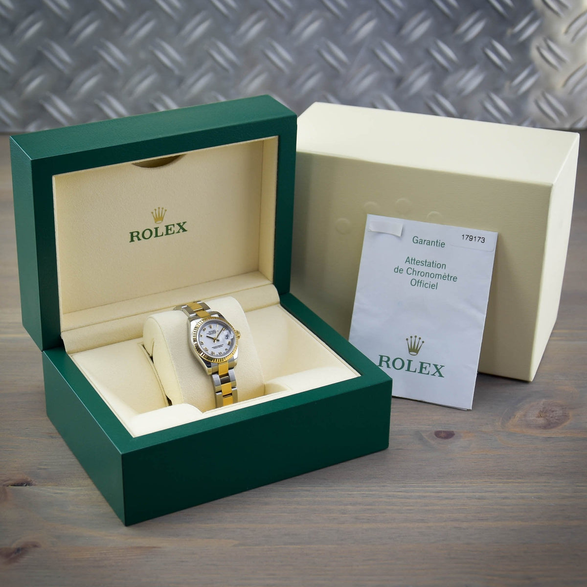 Datejust 179173 - White Roman Dial - 2006