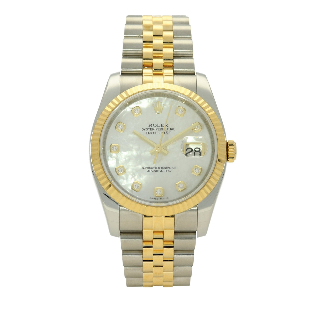 Datejust 116233 - Mother of Pearl Diamond Dial - 2011