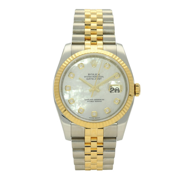 Datejust 116233 - Mother of Pearl Diamond Dial - 2011