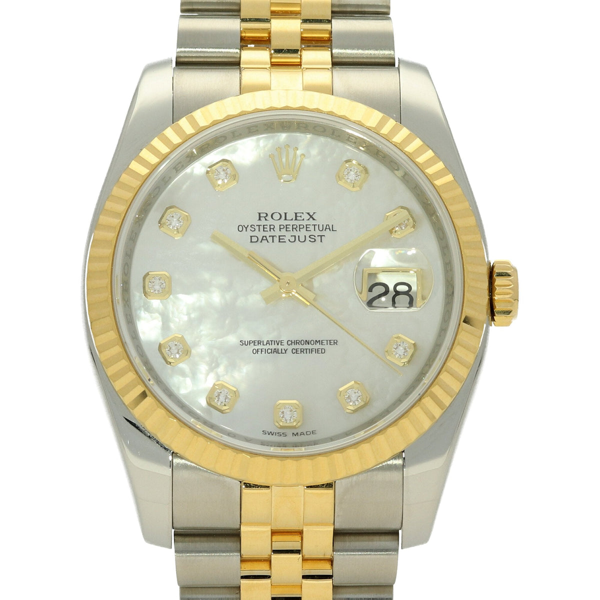 Datejust 116233 - Mother of Pearl Diamond Dial - 2011