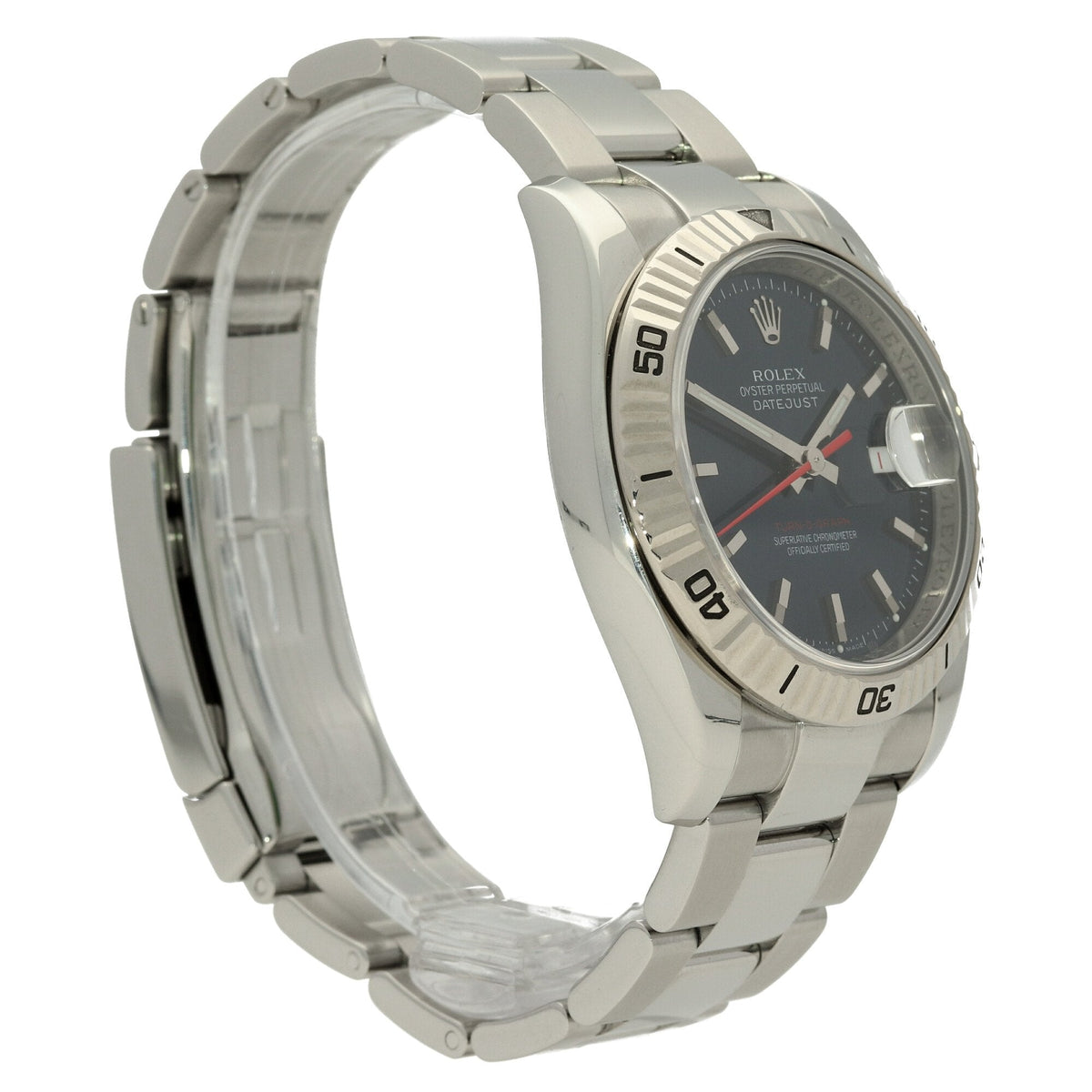 Datejust Turn-O-Graph 116264 - Blue Dial - 2007