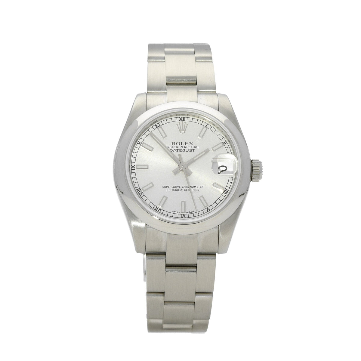 Datejust 178240 - Silver Baton Dial - 2008
