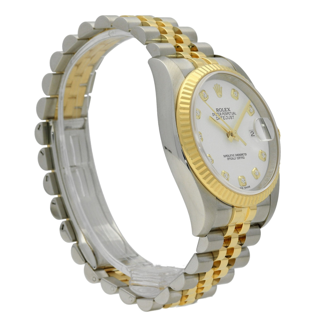 Datejust 116233 - White Diamond Dial - 2018