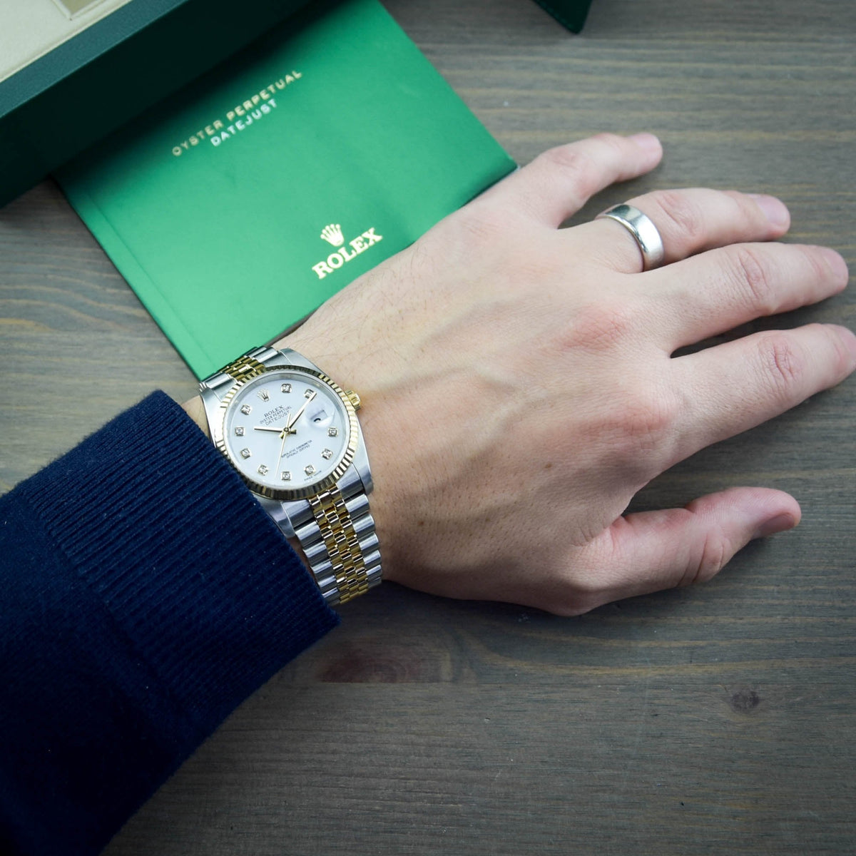 Datejust 116233 - White Diamond Dial - 2018