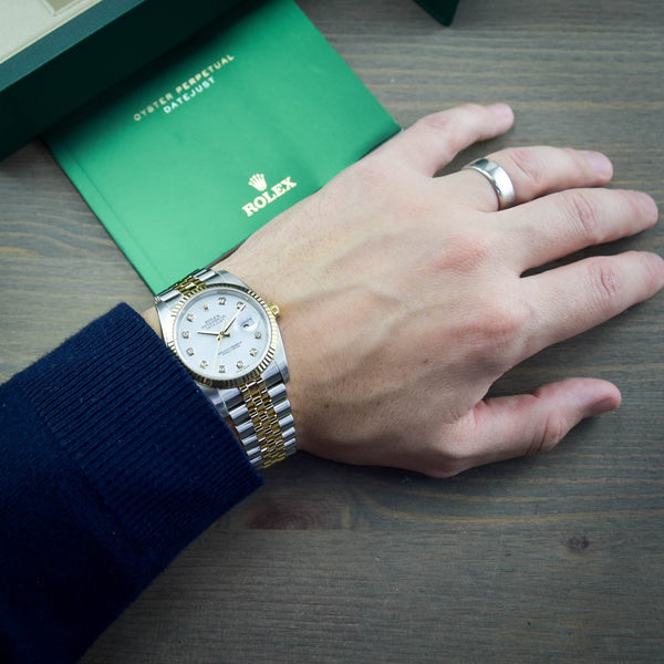 Datejust 116233 - White Diamond Dial - 2018