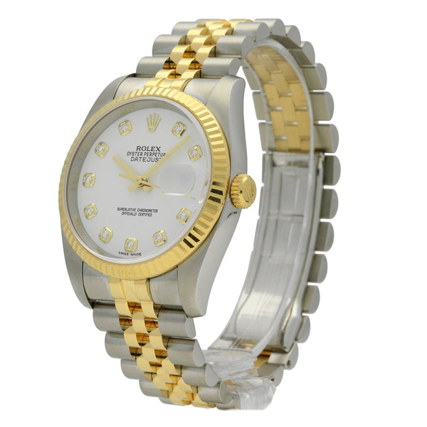 Datejust 116233 - White Diamond Dial - 2018