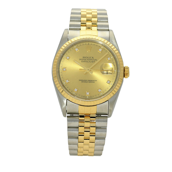 Datejust 16233 - Gents Watch - Diamond Dial - 1993