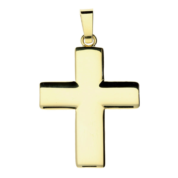 Medium 9ct Yellow Gold Cross - 6.4g