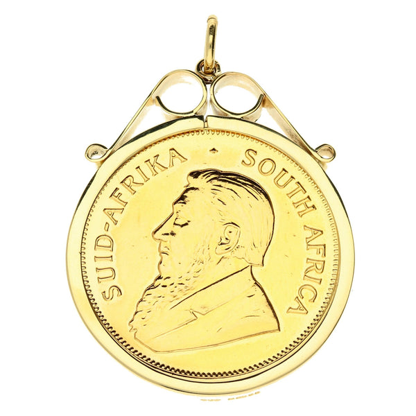 1974 1oz Gold Krugerrand Pendant - 39.2g
