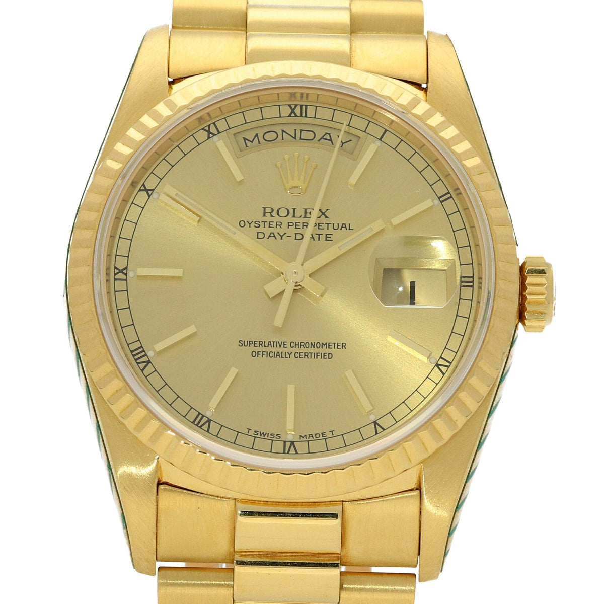 Day-Date 18238 - Gold Dial - Service Stickers - 1995