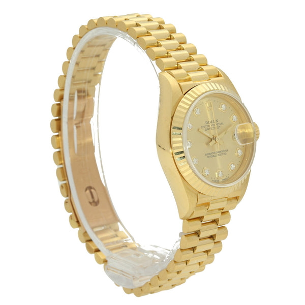 Datejust 69178 - Champagne Diamond Dial - 1995