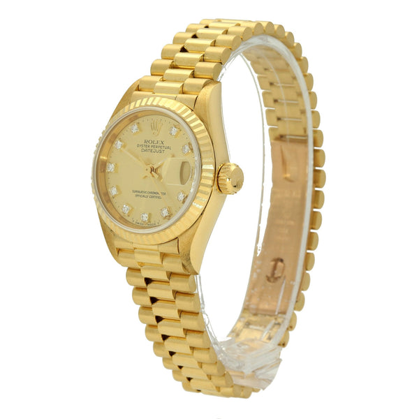 Datejust 69178 - Champagne Diamond Dial - 1990