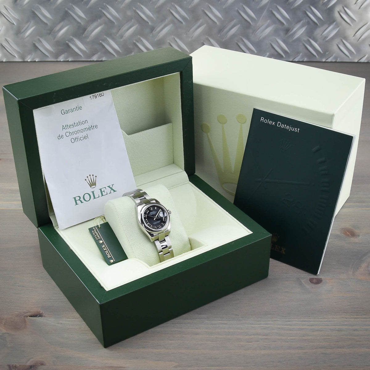 Datejust 179160 - Ladies Watch - Sunburst Dial - 2006