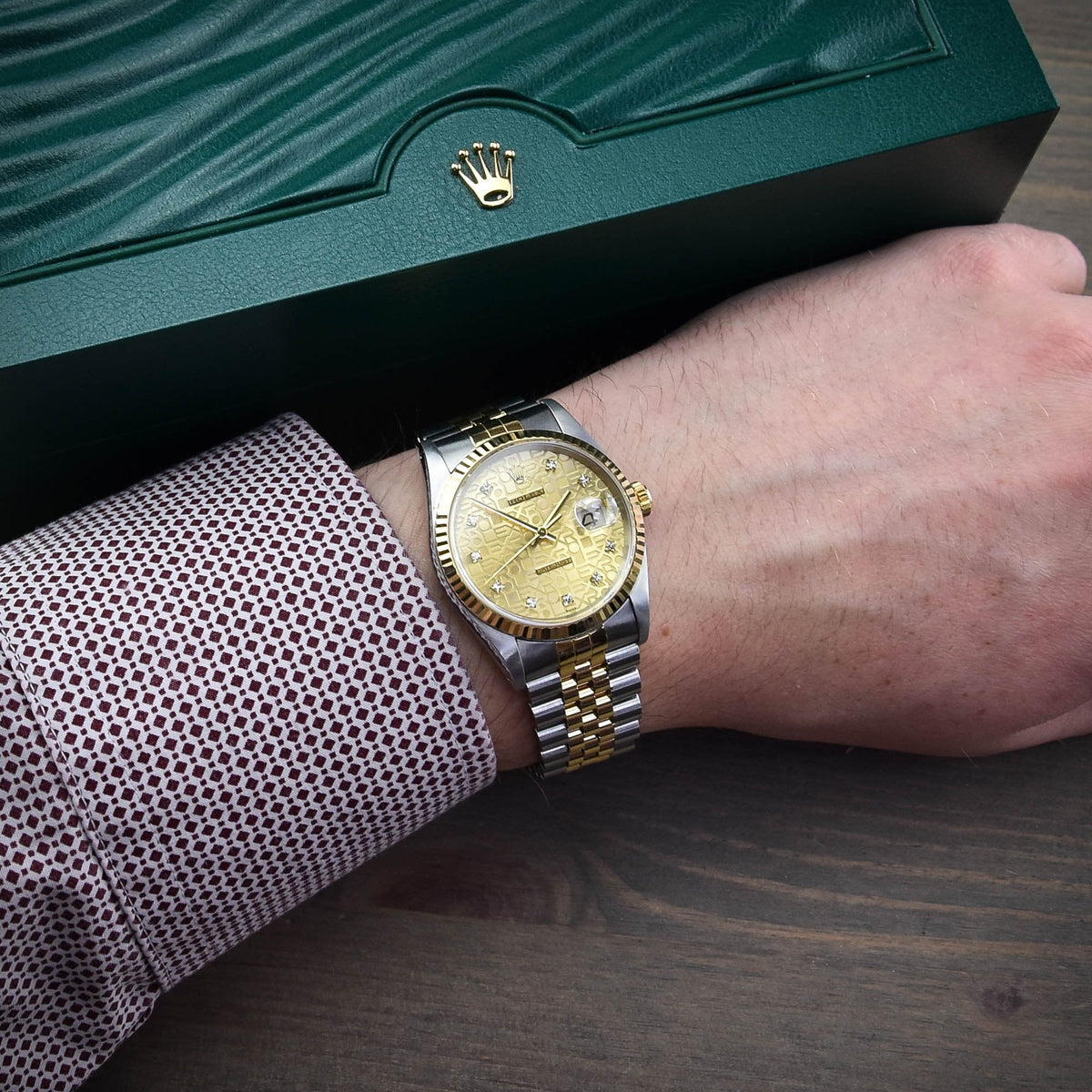 Datejust 16233 - Champagne Jubilee Dial - 1990