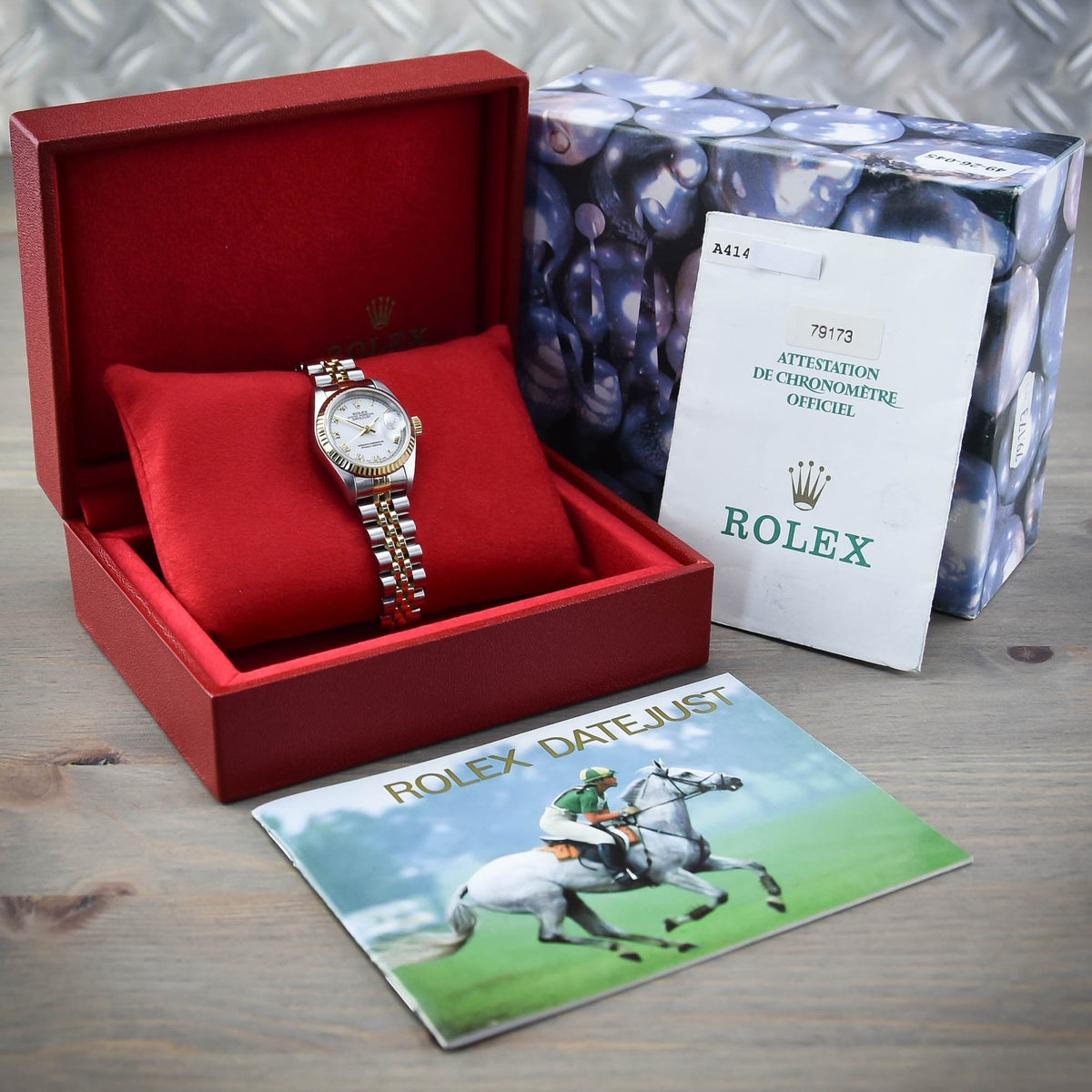 Datejust 79173 - White Roman Dial - 1999