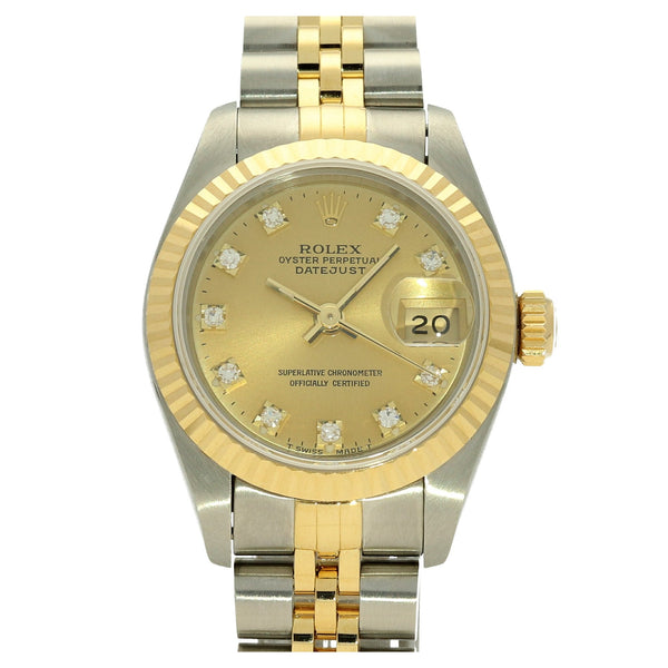 Datejust 69173 - Ladies Watch – Diamond Dial – 1990