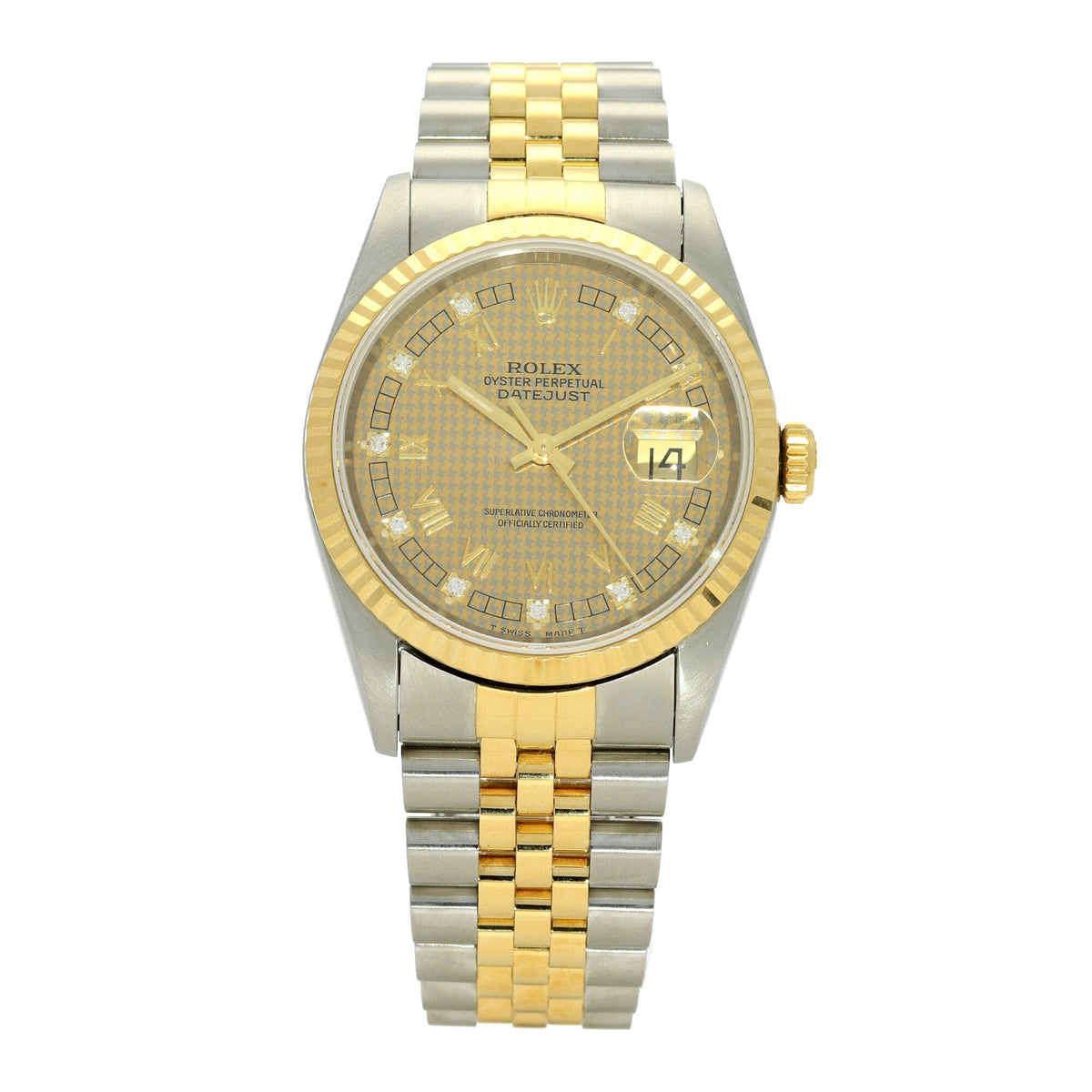Datejust 16233 - Houndstooth Dial -  Circa 1994