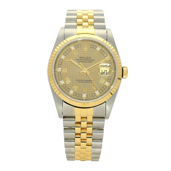 Datejust 16233 - Houndstooth Dial -  Circa 1994