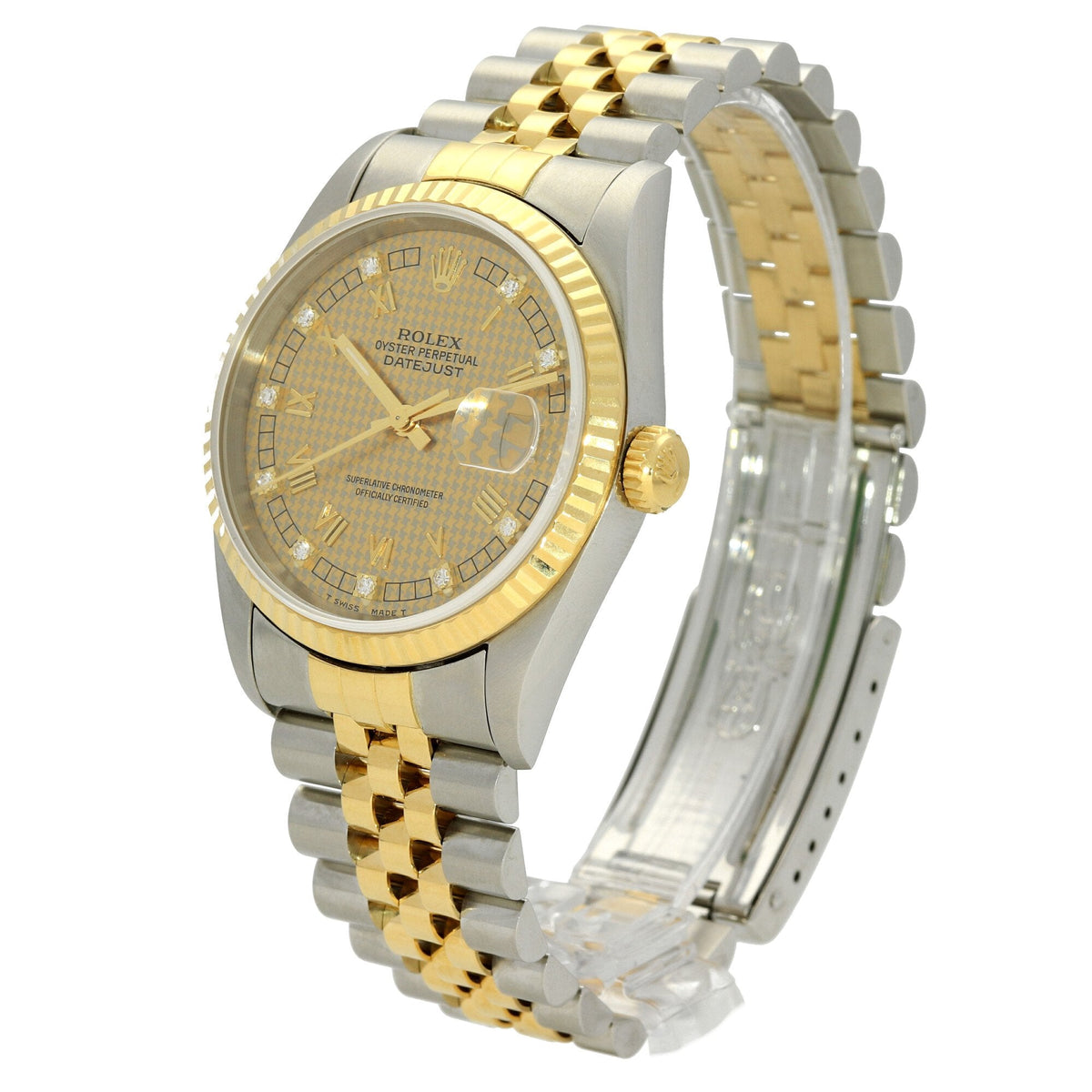 Datejust 16233 - Houndstooth Dial -  Circa 1994