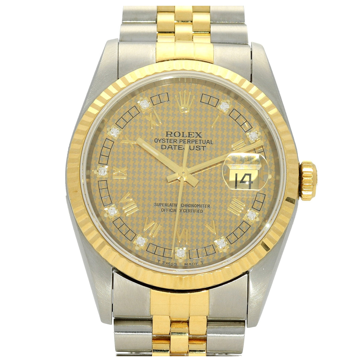 Datejust 16233 - Houndstooth Dial -  Circa 1994