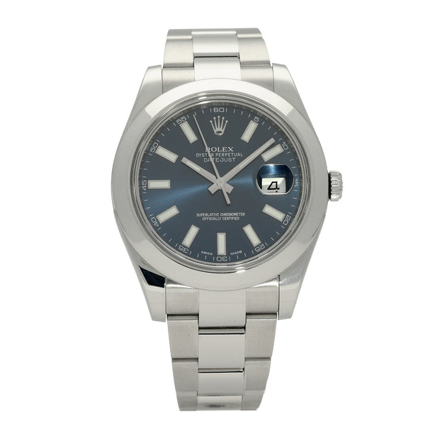 Datejust 116300 - Blue Dial - 2013