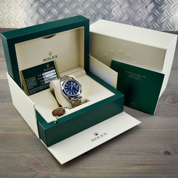 Datejust 116300 - Blue Dial - 2013
