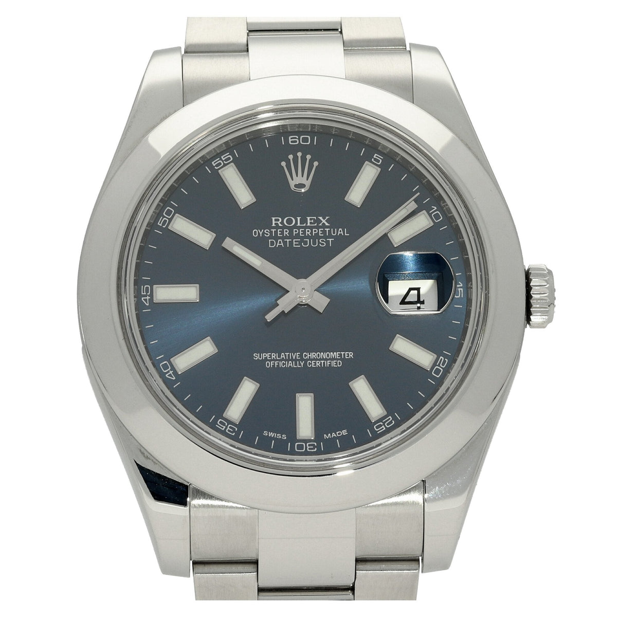 Datejust 116300 - Blue Dial - 2013