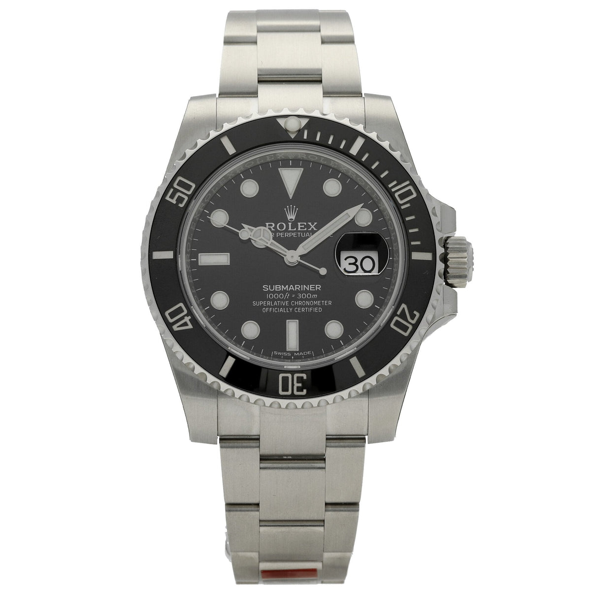 Submariner 116610LN - Black Dial - Unworn 2019