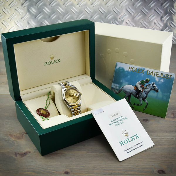Datejust 16233 - Champagne Dial - 1992