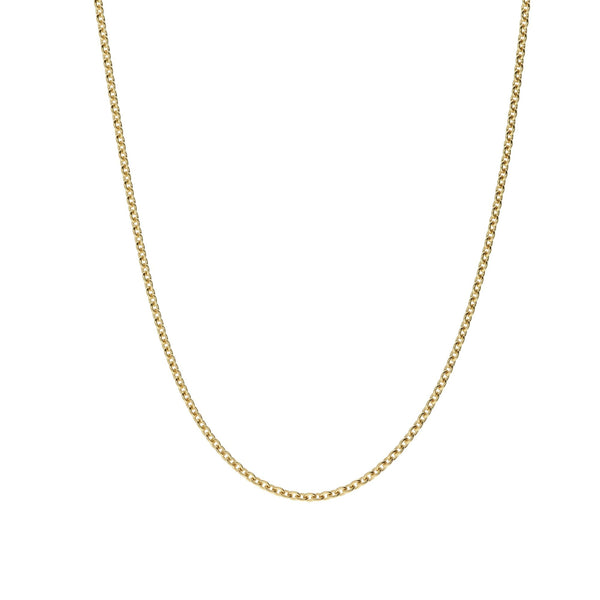 18ct Yellow Gold 16" Belcher Chain - 3.00g
