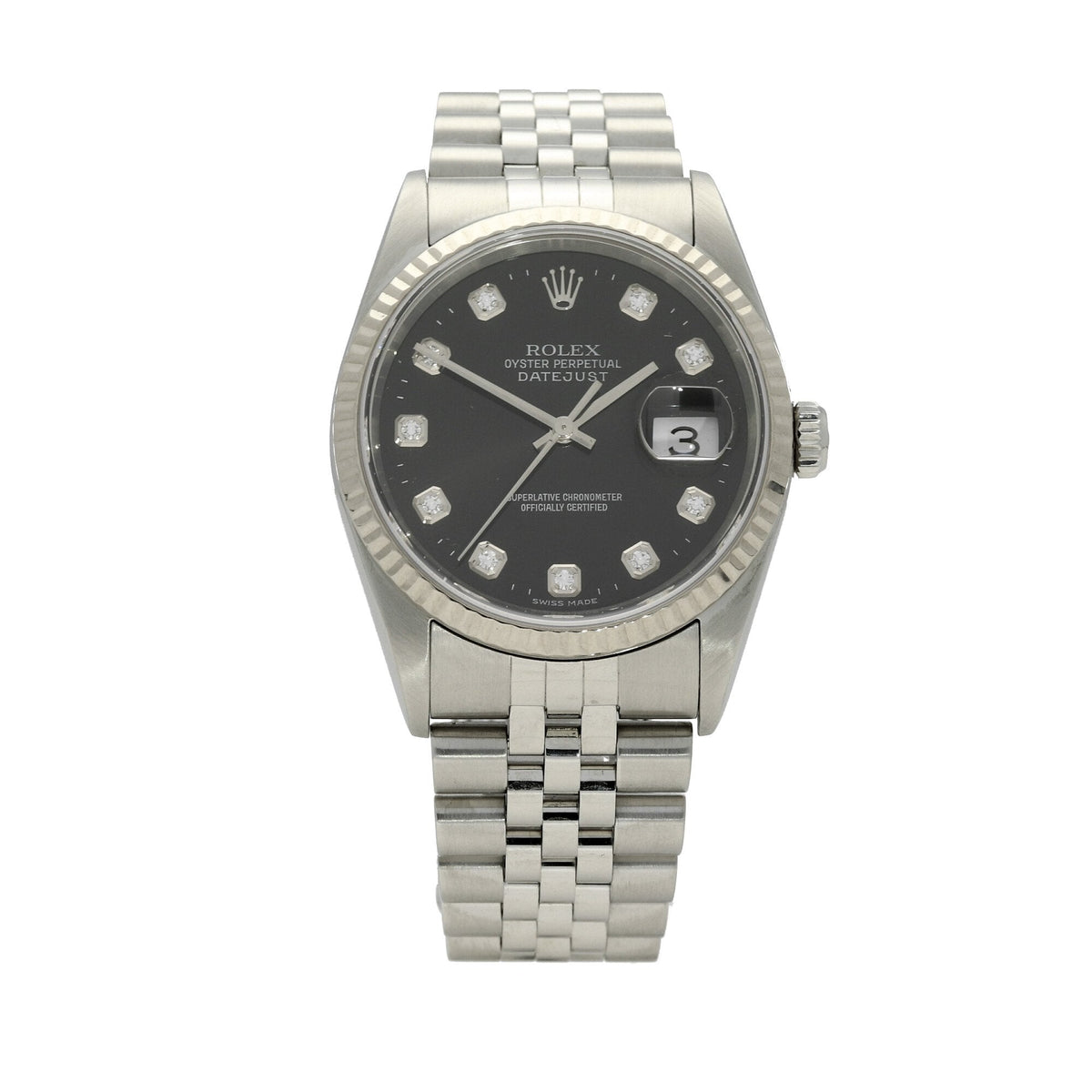 Datejust 16234 – Gents Watch – Diamond Dial – 2004