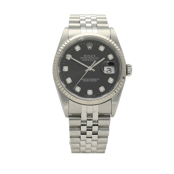 Datejust 16234 – Gents Watch – Diamond Dial – 2004